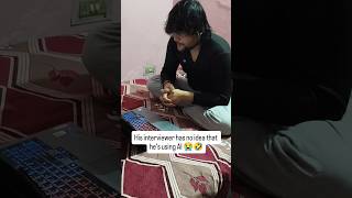Got hired by using AI #crackinterview #job #interview #jobopportunities #jobinterview