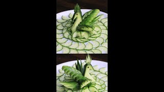 Super Salad Decoration Ideas #Cucumberswan