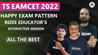 TS EAMCET 2022 | RIZEE EDUCATORS LIVE INTERACTION SESSION | Last minute strategy to get good rank