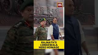Rajnath Singh's Emotional Longewala Hall Tribute Ignites 1971 War Hero Fever in Jaisalmer