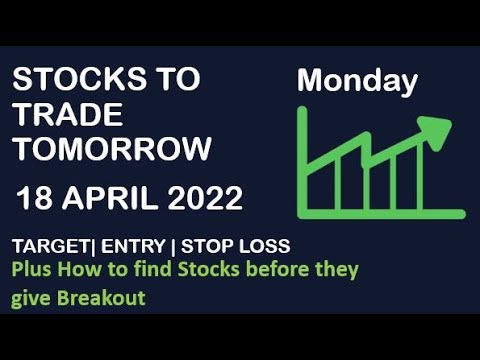 Stocks to trade | How to make Charts | Find STOCKS before breakout-tips and tricks Explained.