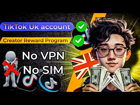 How to create uk account in tiktok without vpn and without sim | amazing trick | 