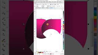 Tips & Tricks For Beginners in CorelDraw | Gradient Use in CorelDraw  #graphicdesign #gradienttool