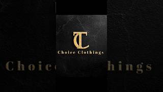 Choice Clothings shopping store name logo design♥️|how to design logo #viral #tranding #short #logo