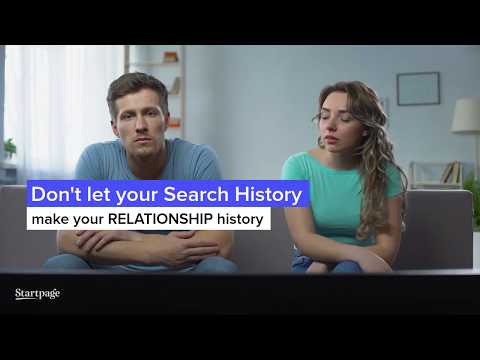 Don't let your search history, make your relationship history.