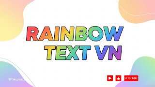 🌈 How to Create Color Changing Text Animation in VN Video Editor | Step by Step Tutorial