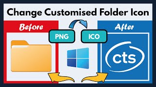 How to change customised folder icon? | IcoFX icon creation software | offline converting png to ico