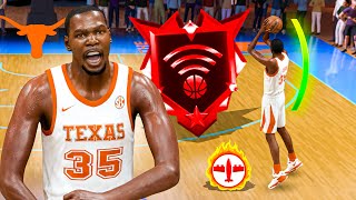This TEXAS LONGHORNS KEVIN DURANT BUILD is UNGUARDABLE on NBA 2K26