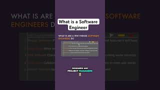 software engineer #softwareengineer #techjobs  #softwareengineering #codingcareer #softwaredev