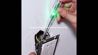The multi-functional test pencil is easy to use