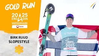 Birk Ruud successfully defends Slopestyle crown | Engadin 2025