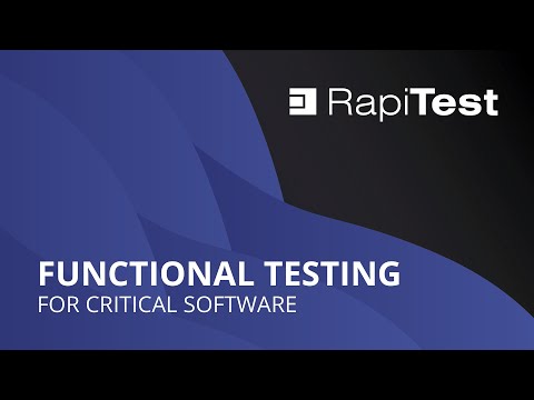 Functional testing with RapiTest