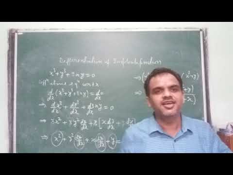 DIFFERENTIATION OF IMPLICIT FUNCTION EX 5.3