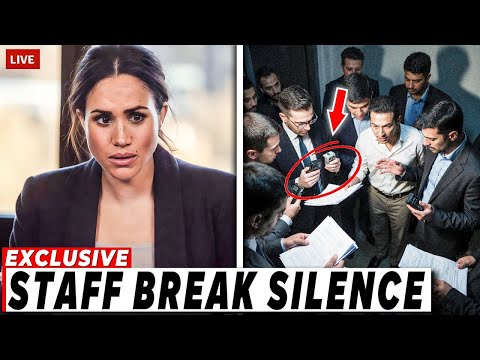 “We Couldn’t Stay Silent” — Palace Insiders EXPOSE Meghan Markle’s SHOCKING Behavior