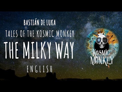 THE MILKY WAY, The Great Coyote Navajo, Monument Valley, Tales of the Kosmic Monkey, Bastián de Luka