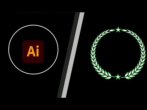 illustrator: Create a Laurel Wreath Vector in Adobe Illustrator