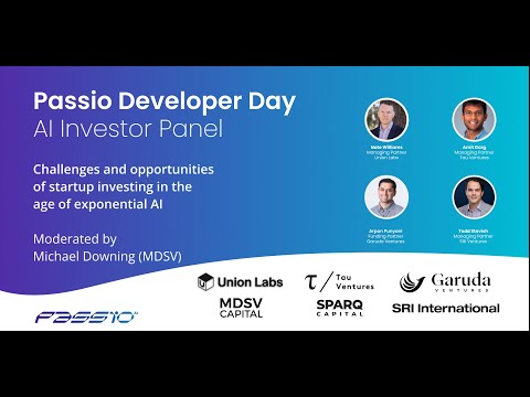 AI Investor Panel Passio AI Day May 4th 2023