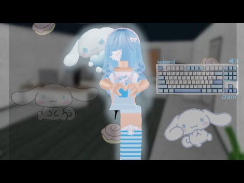 Playing Mm2 As Cinnamoroll! + *Keyboard Asmr*