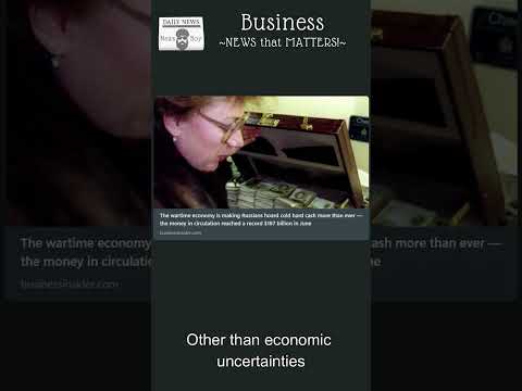 Russia turns to cash!