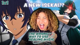 STARTING A NEW ISEKAI 💚 The Wrong Way to Use Healing Magic Episode 1 DUB Reaction