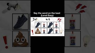 Say the word on the beat | #challenge #beats #words