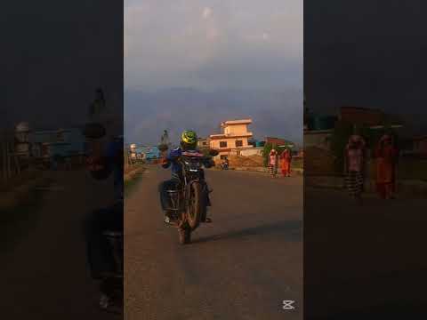 my ride at surkhet wheli start #youtubeshorts #rider #wheelie #supprot_my_youtube_chnnel ❣️❣️❣️