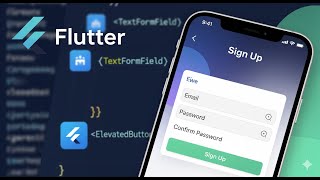 🔥 Flutter Signup Screen UI Design | Flutter UI Tutorial for Beginners 2025 | Flutter UI Series #2