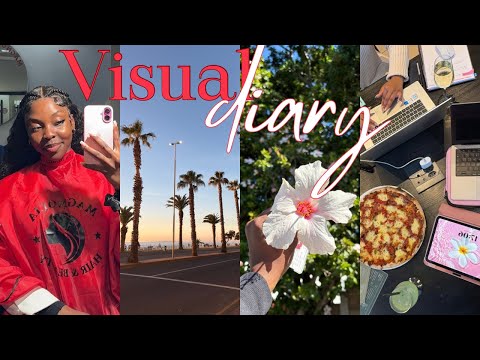 Visual Diary: weekly maintenance, catching sunsets, study dates as UCT CS majors & more ! 🌹