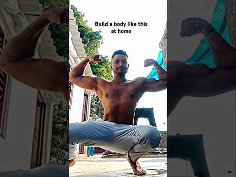 Build such a body at home.💯💪#bodybuilding #fitness #shorts