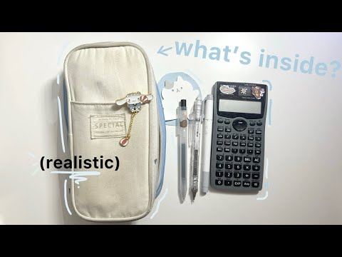 What’s in My Pencil Case? 🌟Senior Yr Edition!