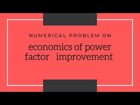Numerical problem on Economics of PF Improvement (PGTP) Praveen Raj R S