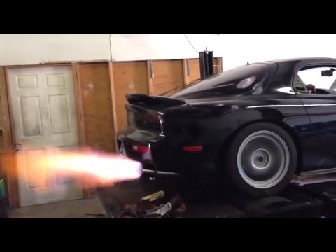 mazda rx7 turbo rotary FIRE