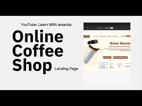 “Master Online Coffee Shop UI Design in Figma | Step-by-Step Tutorial”