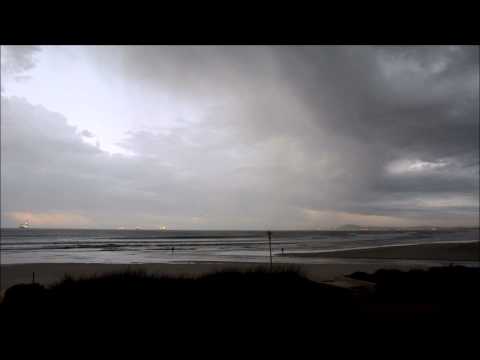 Lightning over Table Bay