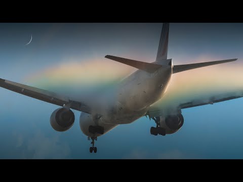 (4K) Fog Cutters | Extreme Wing Condensation + Wing Vortex!