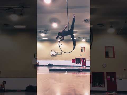 Aerial Hoop Flow #aerialhoop #lira #aerial #art