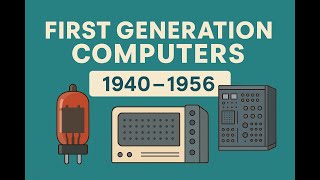 The Origins of Computers | Exploring the First Generation (1940–1956)