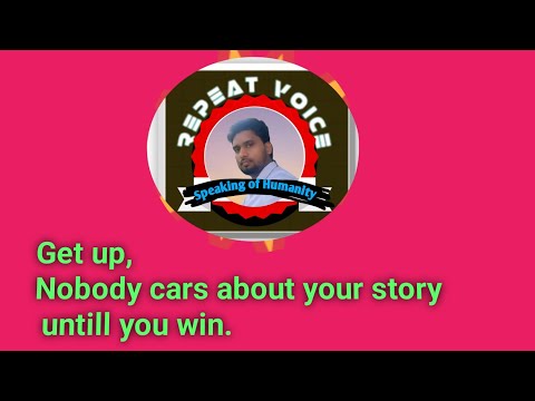 Repeat voice is live!  #Nobody cars about your story untill you win.