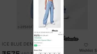 meesho jeans for women #shortsviral #fashion