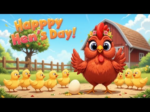Happy Hen's day| Nursery Rhymes| Kids Entertainment