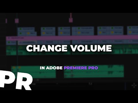 Adjust Audio Volume In Adobe Premiere Pro