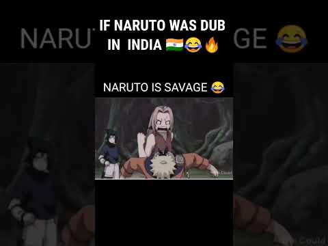 Naruto Funny Moments🇮🇳😂🔥Naruto India Dub🇮🇳🔥😂#naruto #anime #animememes #narutomemes