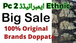 Ethnic Emb 2pc & and Ethnic Gormal Dopatta from