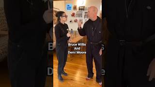 Bruce Willis & Demi Moore Beautiful Moment ✨❤️ #brucewillis #demimoore #beforeandafter #antesedepois