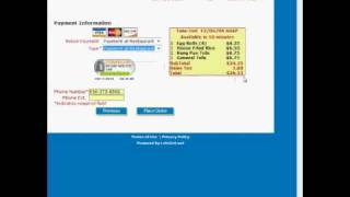 Aldelo POS Online Ordering Demonstration