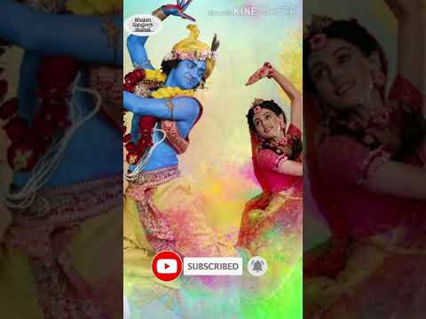 Radha krishna full screen whatsapp status video|Shyam rang mein rangi radhika|New release
