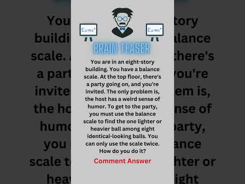Can You Crack the Impossible Brain Teaser? #shorts