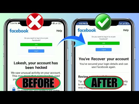 How to Recover Facebook Account Without Email And Phone Number 2024 | Recover Hack Fb Id