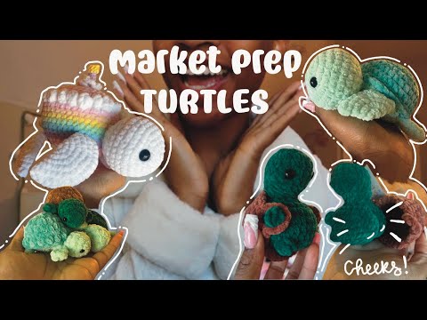 over $300 in turtles for my next market! | market prep monday 01