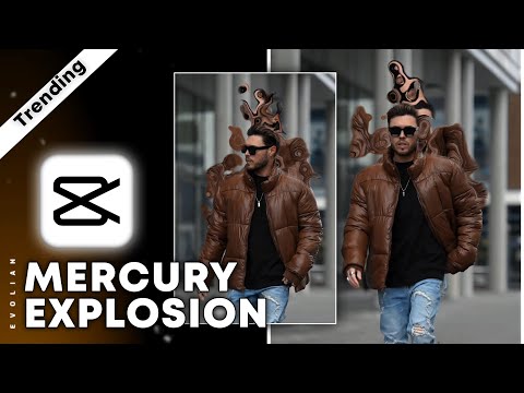 CapCut Mercury Bubble Effect Tutorial | CapCut Video Editing Tutorial